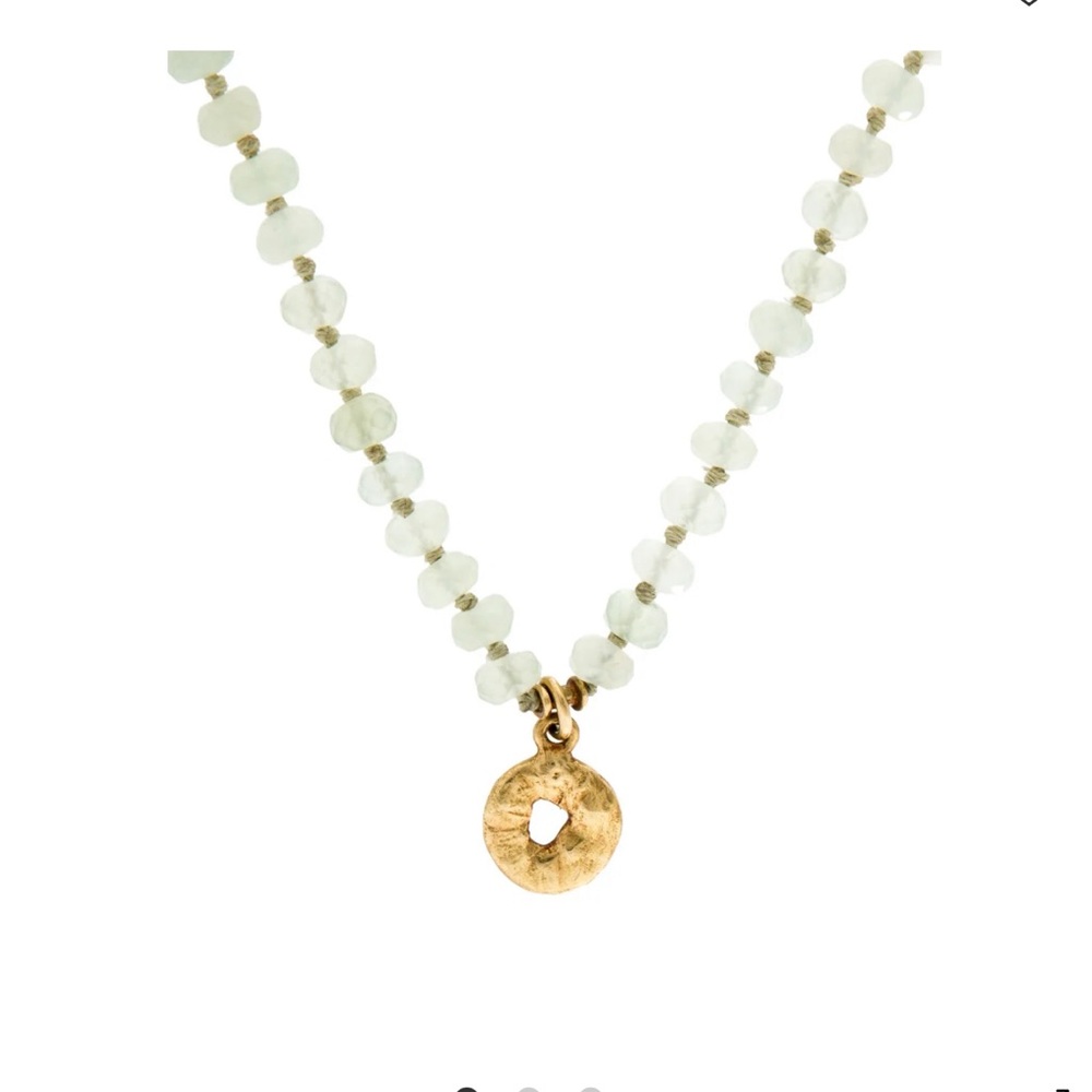 LEE BREVARD 18K GOLD OLD MONEY NECKLACE LKNW EXCELLENT CONDITION
